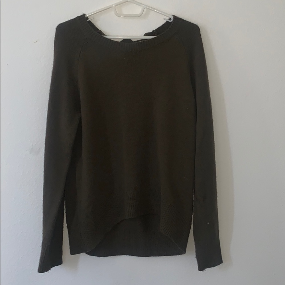 Green Sweater